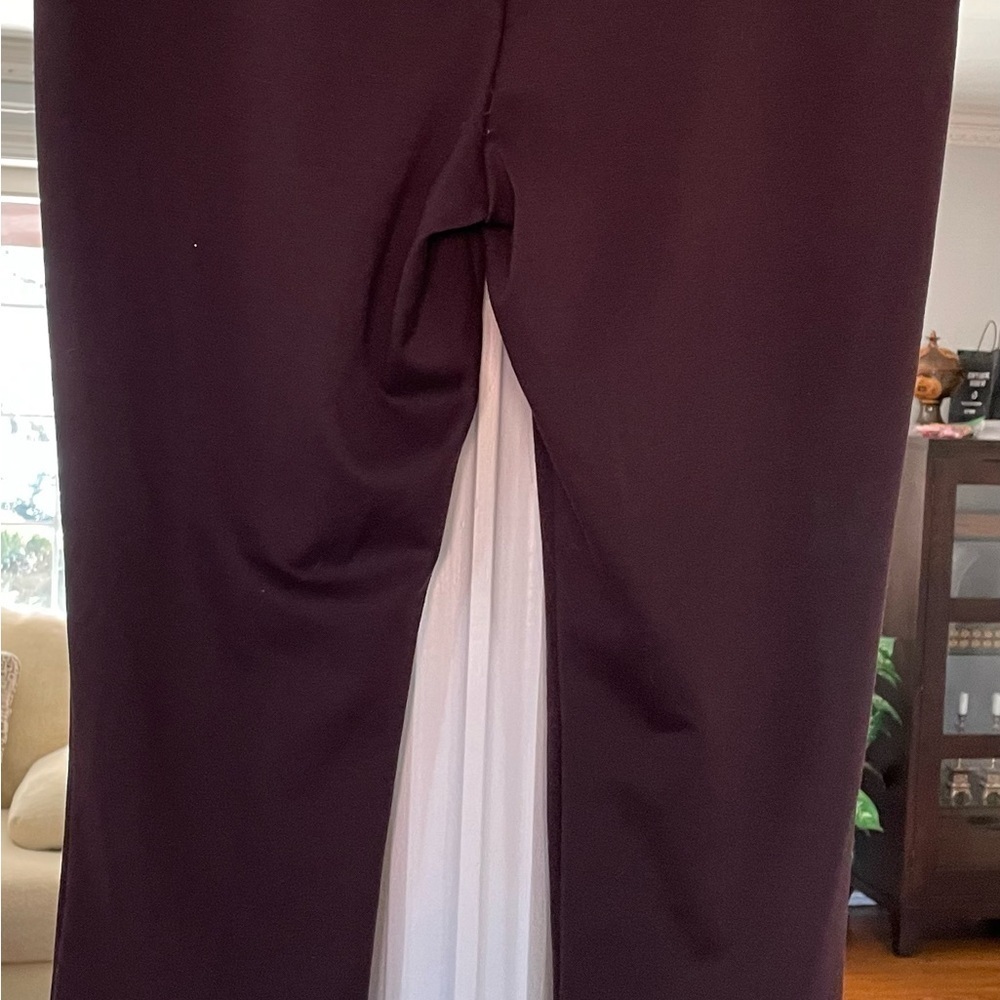 Presswick& Moor petite women. MP pull - on pants/ legging in Brown.new no tag - Picture 2 of 3